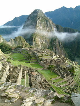 Machu Picchu, obra arquitectónica inca.